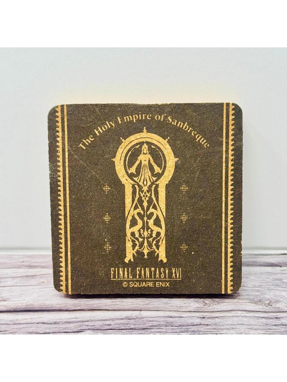 Final Fantasy XVI Holy Empire Cork Coaster Square Enix Official Japan US Seller